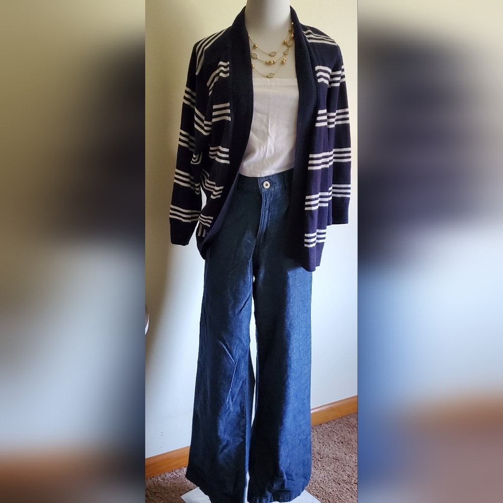 Sag Harbor Denim Wide Leg Pants Size 12